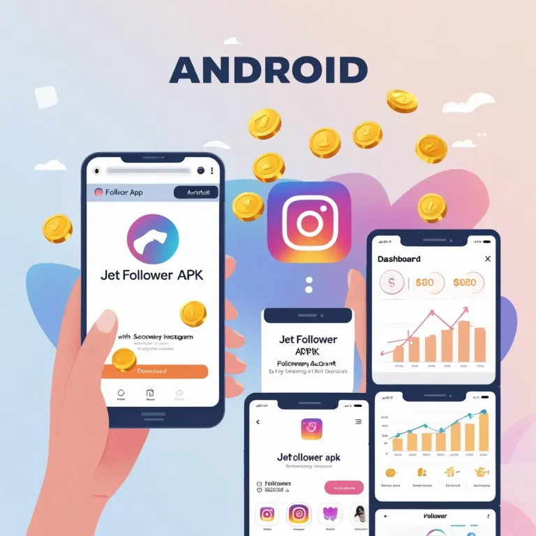 Jet follower app dashboard